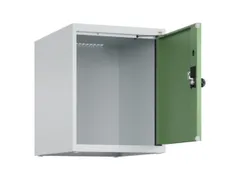 opzetkast,v. locker,1vak.,vak B 400mm,HxBxD 500x400x500mm,draaigrendel