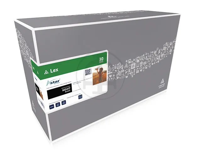 AS10039 Astar Lexmark 51B2H00 MS toner zwart rebuilt 8500pagina's chip
