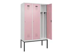 locker voor scheiding van kleding,HxBxD 2120x1200x500mm,3vak