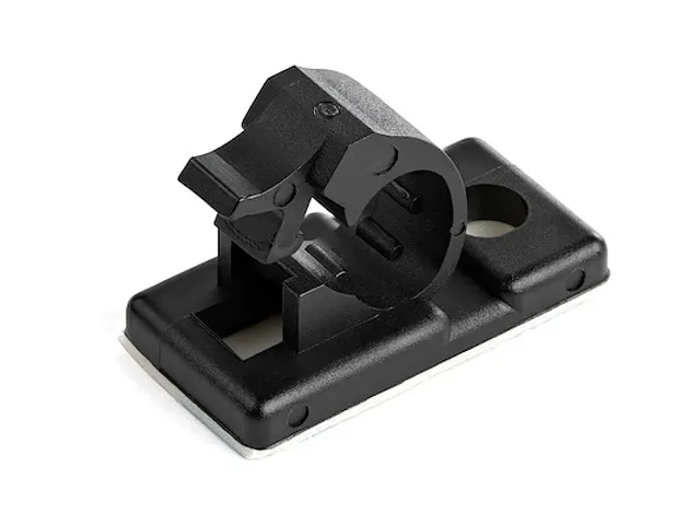 Zelfklevende Kabelmanagement Clips 5.5mm zwart 100 stuks