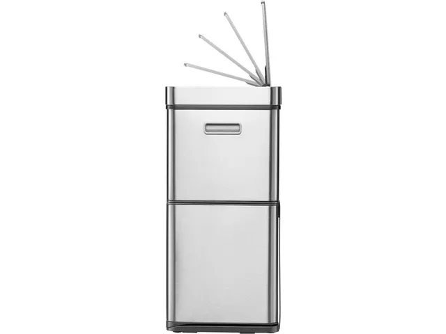 Afvalbak EKO Mirage Plus sensor 30 liter en 2x15 liter RVS