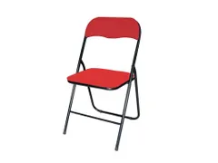 Klapstoel Rood Zwart FC100                    