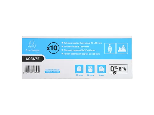 Exacompta Kassarol 57mmx60mmx12mm 44 Meter 55 Gram