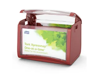Tork 272612 Xpressnap Tabletop Napkin Dispenser Rood - 4