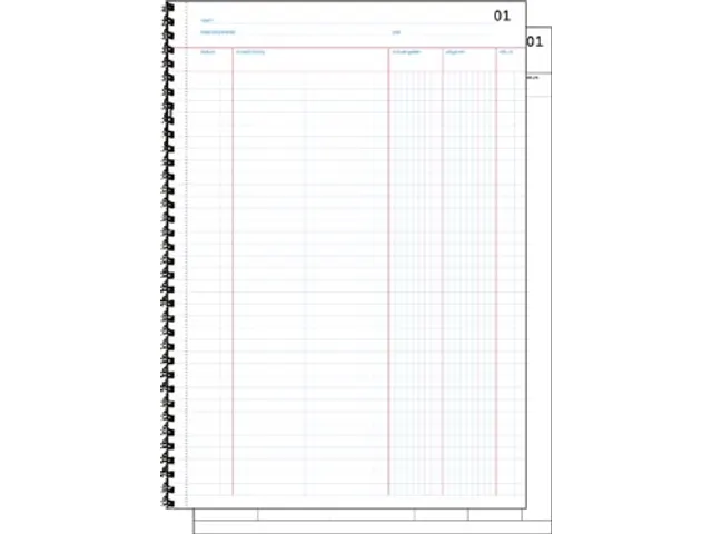 Expres manifold caisse, ft A4, néerlandais, dupli (50 x 2 feuilles)