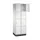 lockerkast,RAL 7035,HxBxD 1950x620x500mm,2x4vakken,cil.-slot,sokkel