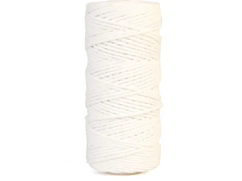 Macramétouw 200G 130M-2Mm Wit