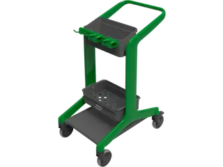 Vikan HyGo Mobile Cleaning Station Groen - 1