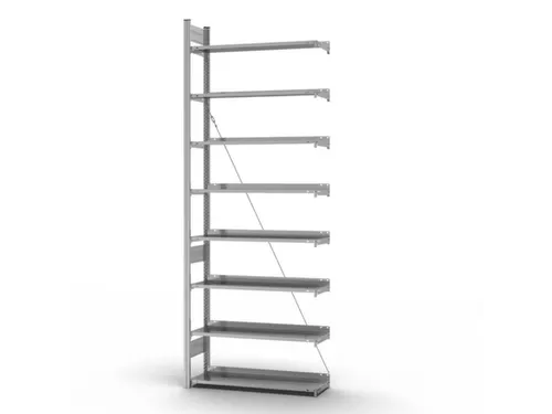 dossierstelling,aanbouwveld,HxBxD 2700x1010x335mm,vaklast 60kg