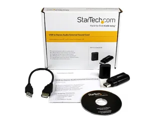 USB Stereo Audio Adapter Externe Geluidskaart - 5