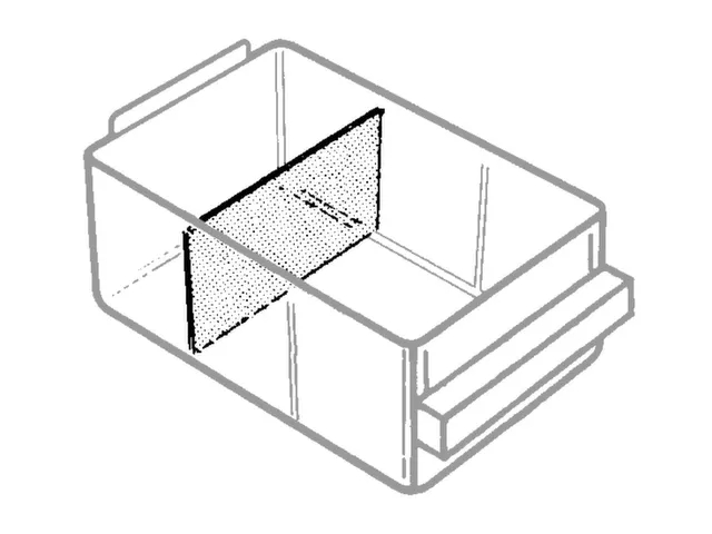 Diepteverdelers Voor Magazijnunit Hxb 57X87Mm
