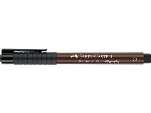 Kalligrafiepen Faber-Castell Pitt C 175 donker sepia