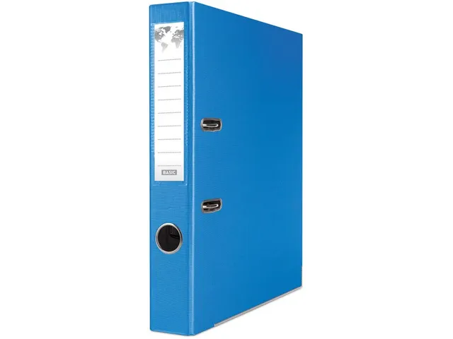 BASIC ordner A4 PP rug van 5 cm blauw
