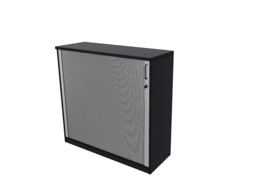 jaloeziedeurkast,HxBxD 1155x1200x445mm,2xhouten vloer,3 OH,CC-zwart