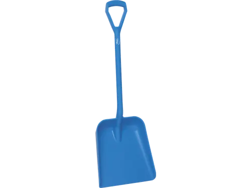 Hygiene 5623-3 Lichtgewicht Schop D-Greep Groot Blad Blauw