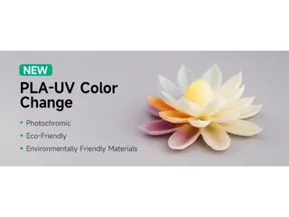 eSUN 3D printer Filament PLA-UV Color Change 1,75 mm Fuchsia 1kg - 2