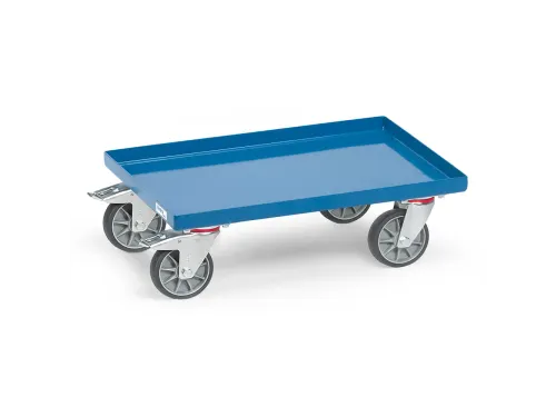 Eurobakken Rolplateau 13585 250kg 600x400mm Staalplaat Ral5007