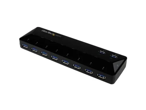 10-Poorts USB 3.0 Hub met oplaad en synchronisatie poort