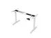 Elektrisch Verstelbaar Zit-Sta Bureau Frame Wit 180Cm