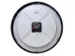 Horloge murale NeXtime Berlin de 30 cm en aluminium blanc