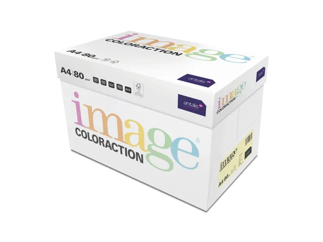 Papier copieur Desert jaune clair A4 160g 500 feuilles