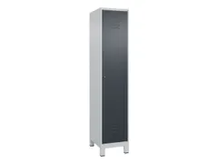 locker voor scheiding van kleding,HxBxD 1950x400x500mm,1vak