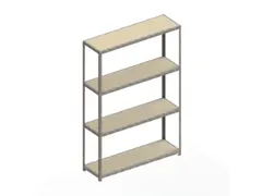 breedvakstelling,grondveld,HxBxD 2970x2004x600mm,vakl. 500kg