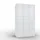 lockerkast cil.slot 1950x1150x640mm 3x5 vakken RAL7035 front RAL7035
