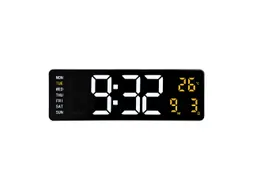 Wandklok NeXtime Super Digi 38,8 x 12,9 cm