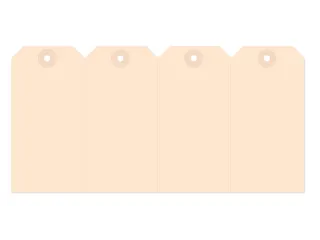 HERMA 6024 Hanglabel 60x120mm Bruin karton met oogje 1000 stuks - 2