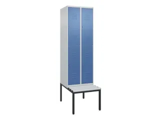 Dubbeldekse dekenkist,HxBxD 2120x600x815mm,2x2vak.,vak B 300mm - 1