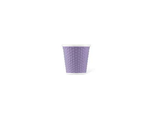 Beker porselein Les Artistes Paris 80ml met siliconen grip Violet Parm