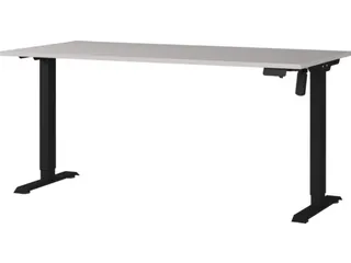 Elektrisch ihv bureau,HxBxD 710-1190x1600x800mm,blad decor kasjmier - 1