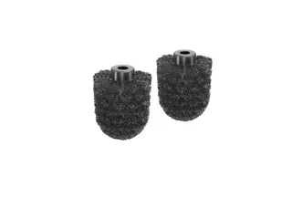 Toiletborstelkop BlackSatino zwart 332150 2 stuks - 1