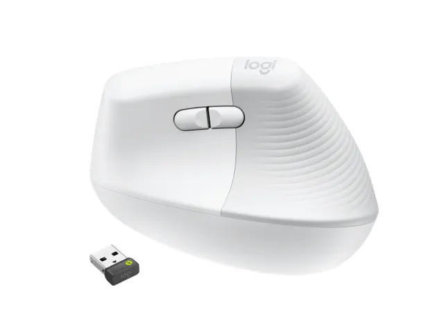 Ergonomische Muis Verticaal LOGITECH Lift for Business Wit