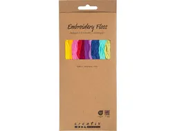 Borduurgaren Creativ Company 8mx1mm set à 10 kleuren