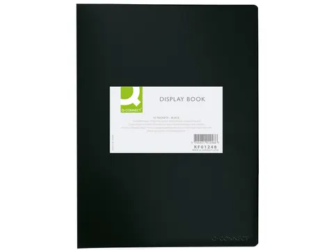 Showalbum A4 PP 10 Tassen Zwart