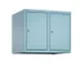 opzetkast,v. locker,2vak.,vak B 300mm,HxBxD 500x600x500mm,cilinderslot