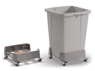Trolley DURABIN 90L rPP Grafiet Grijs - 5