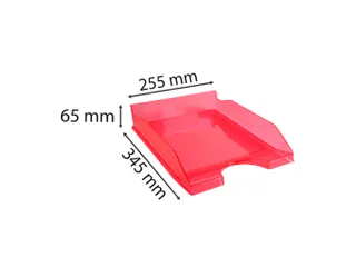 ECOTRAY Brievenbak L inicolor framboos do - 2