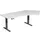 Elektrisch in hgte vst. hoekbureau,HxBxD 730-1230x2166x1130mm