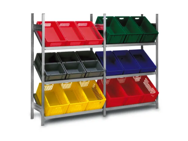 Rayonnage À Tablettes Inclinées Départ Hxlxp 2000X1060X535Mm 3Table