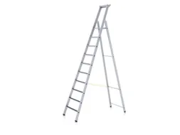 veiligheidsladder,eenzijdig,10treden m. R13-laag,stand H 2,64m
