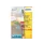 etiket Avery ILK 45,7x21,2mm 20 vel 48 etiketten per vel geel
