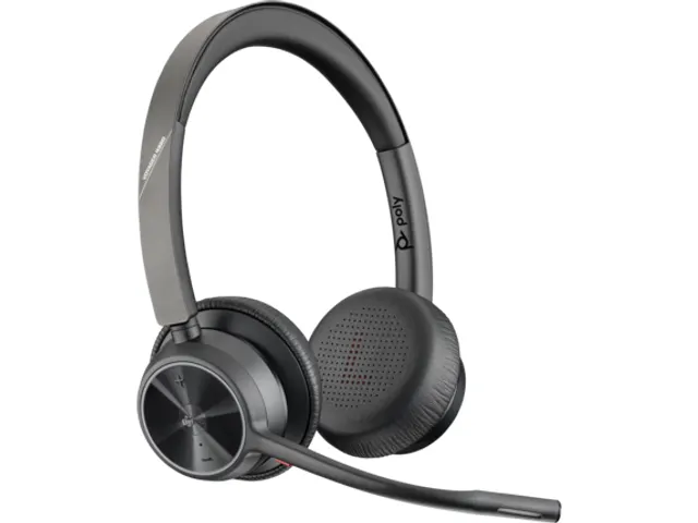 Headset HP POLY Voyager 4320-M BT700 dongle en oplaadstatief