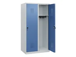 schoollocker,HxBxD 1530x800x500mm,2vak,vak B 400mm,draaigrendel