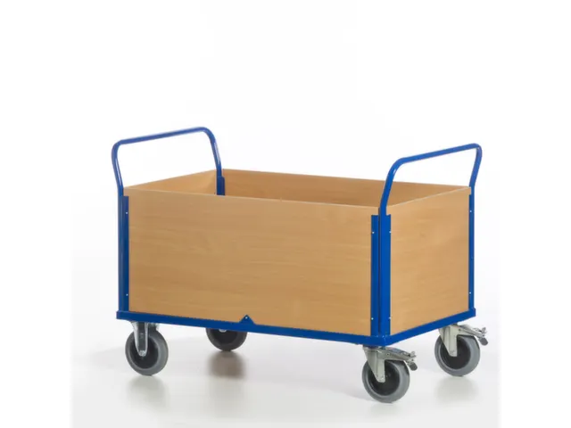 chariots à quadruple paroi,force 600kg,plateau Lxl 1200x770mm