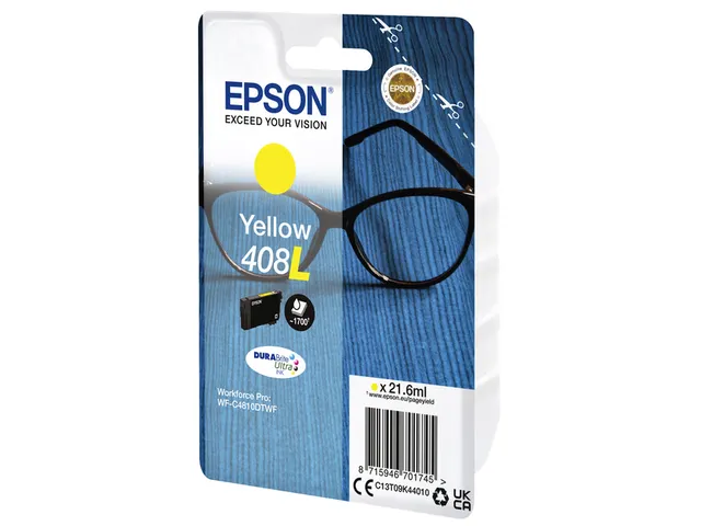 Inktcartridge Epson T09K440 408L geel C13T09K44010