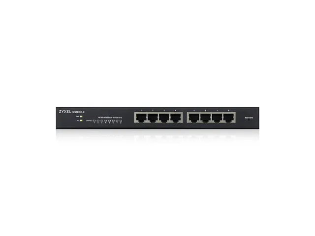 Zyxel GS1900-8, Managed, L2, Gigabit Ethernet (10/100/1000), Full dupl