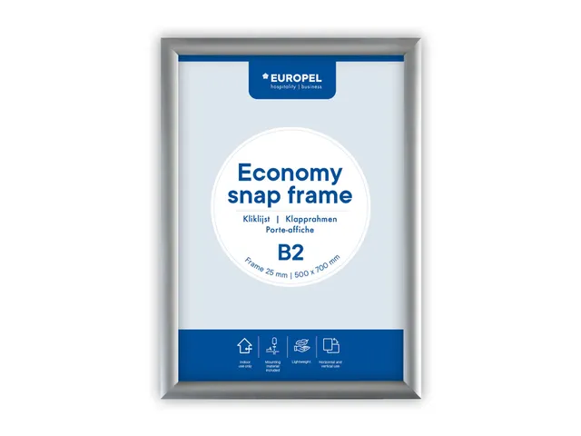 Kliklijst Europel Economy B2 zilver